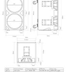 Box Speaker 18 Inch Double