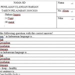 Soal Ujian Kls 3 Semester 2 Soal Ujian Kls 3 Semester 2