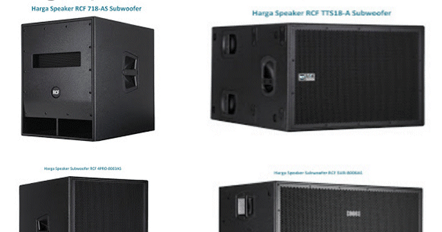 Harga Speaker Rcf Original Italy