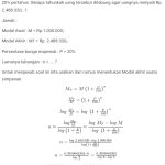 Contoh Soal Bunga Majemuk