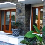 Desain Teras Rumah Batu Alam