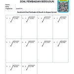 Soal Pembagian Bersusun