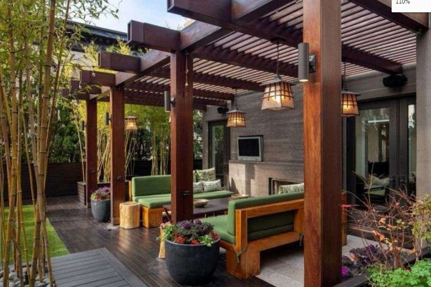 Desain Teras Rumah Kayu