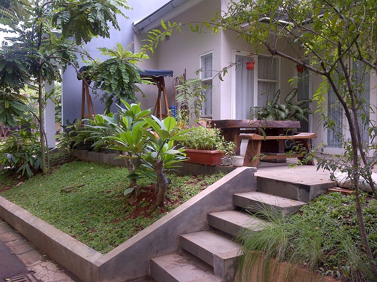 Desain Rumah Tanah Lebih Tinggi Dari Jalan