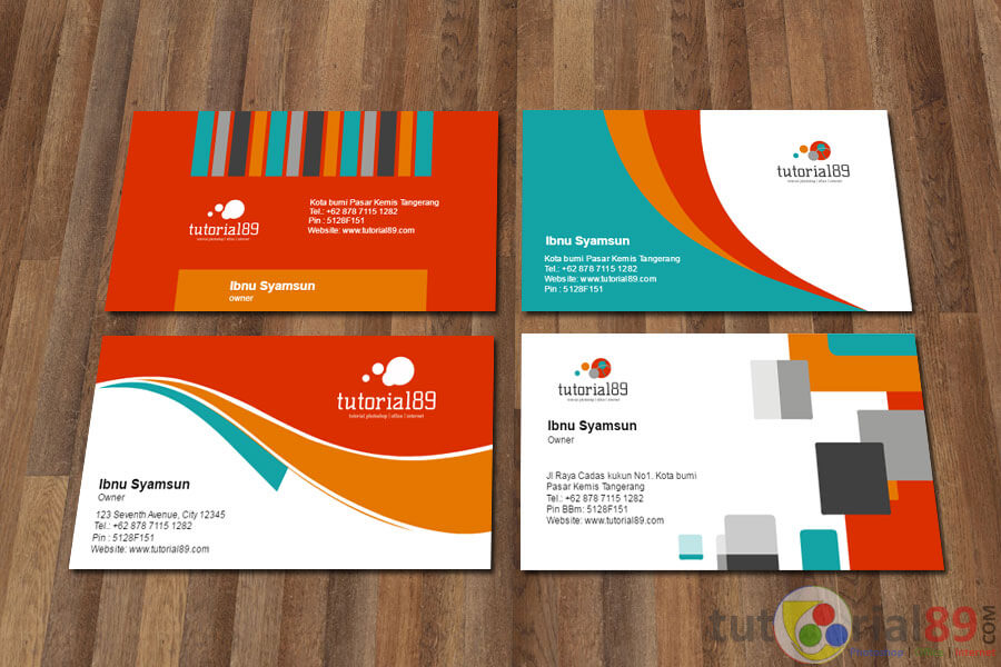 Contoh Buat Kartu Nama Contoh Buat Kartu Nama