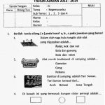 Soal Uas Kelas 2 Semester 1