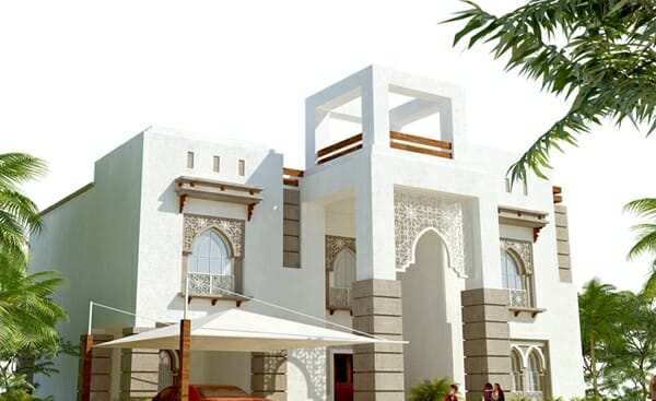 Desain Rumah Arab Saudi