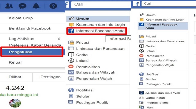 Cara Melihat Pesan Facebook Yang Sudah Dihapus Lewat Hp