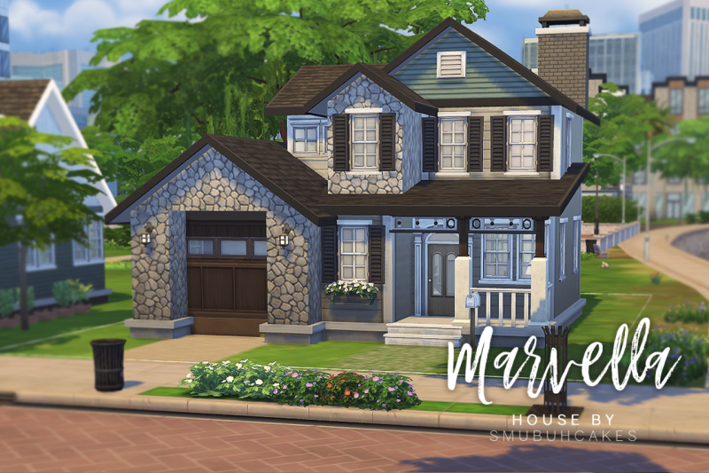 Desain Rumah Mewah The Sims 4