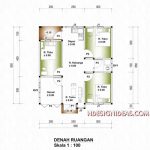 Desain Rumah 8×8 Meter 2 Lantai