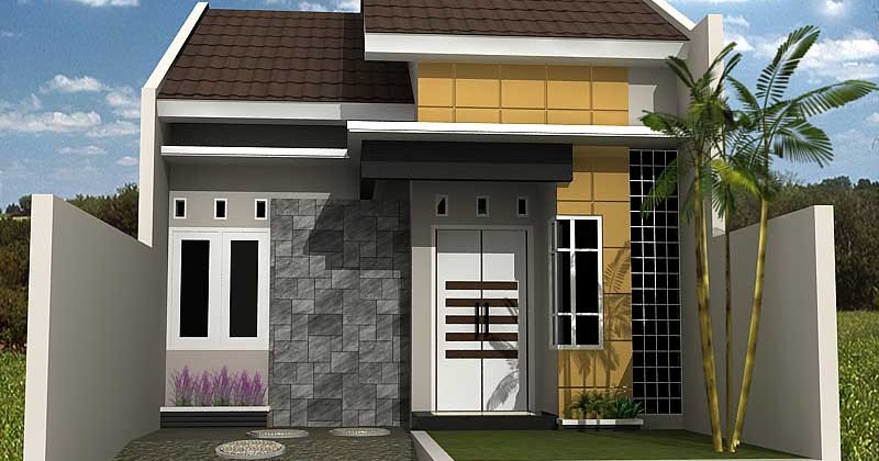 Desain Rumah Ukuran 5×12 1 Lantai 3 Kamar