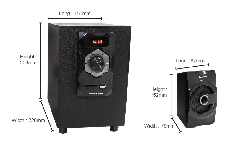 Speaker Aktif Bluetooth Simbadda