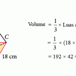 Contoh Soal Volume Limas Segi Empat