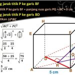Soal Jarak Titik Ke Garis