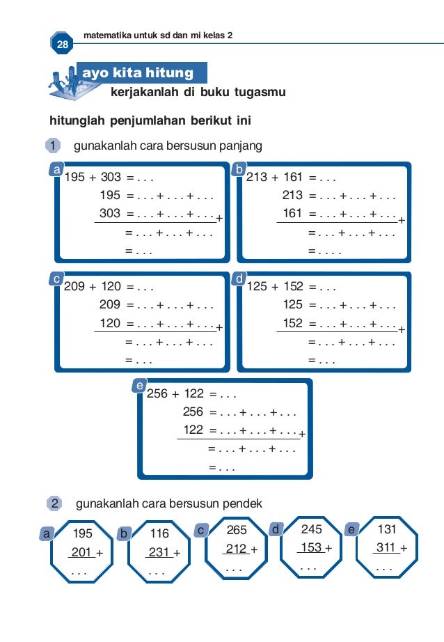 Soal Kelas 2 Matematika