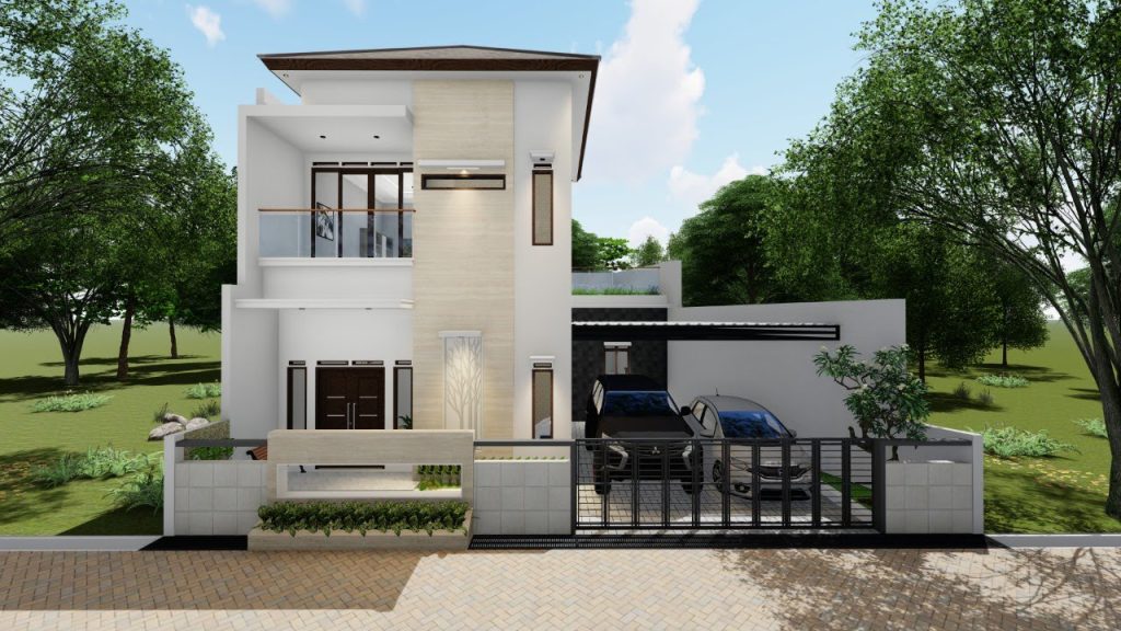 Desain Rumah Tanah 90 Meter 2 Lantai
