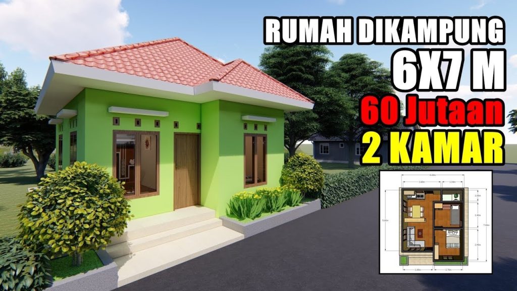 Desain Rumah Ukuran 6×7 Meter