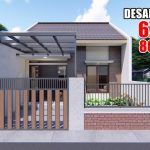 Desain Rumah Ukuran 6×10 Dengan 3 Kamar Tidur