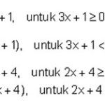 Contoh Soal Nilai Mutlak Contoh Soal Nilai Mutlak