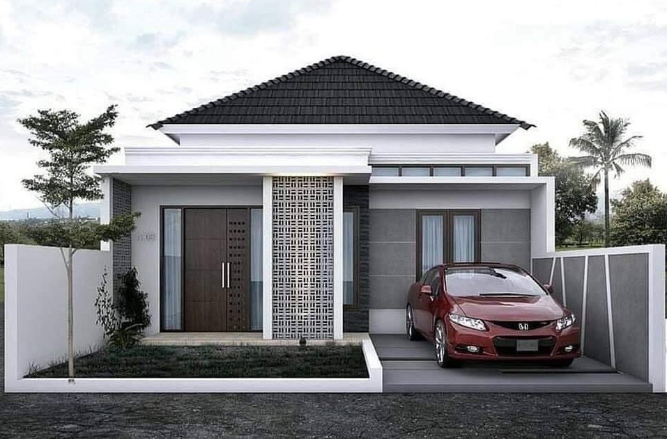 Desain 2 Rumah Jadi Satu