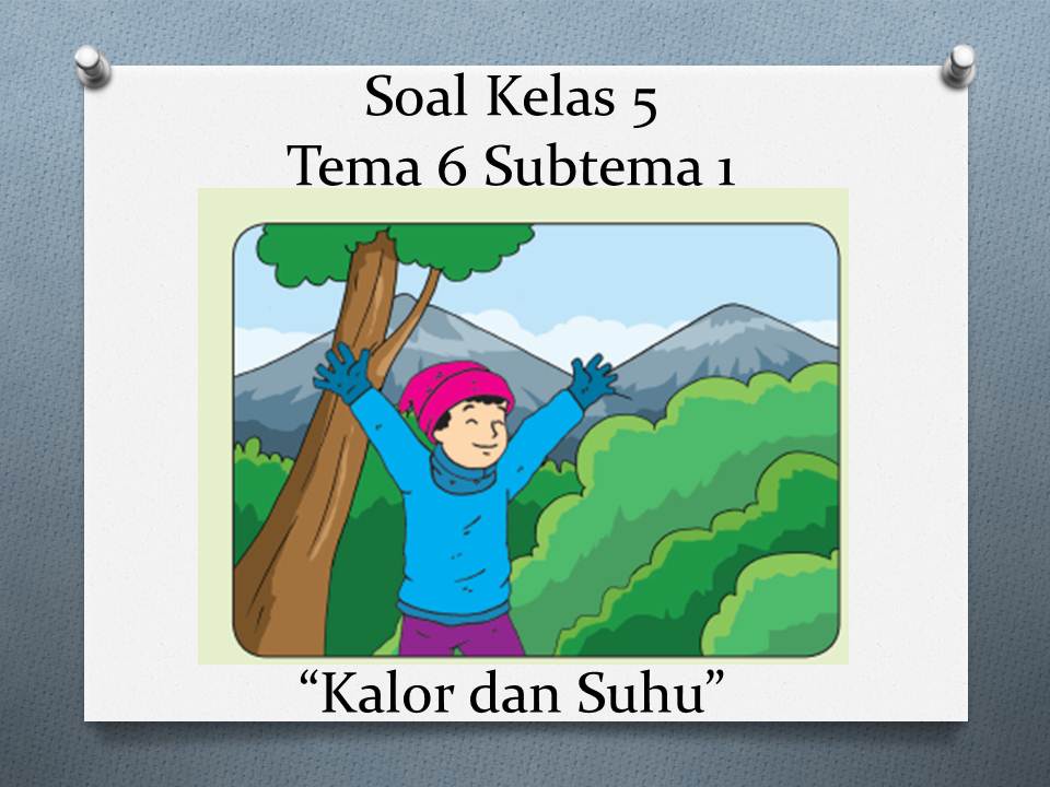 Soal Kelas 5 Tema 8 Subtema 1