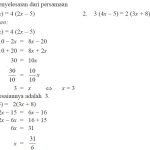 Contoh Soal Pertidaksamaan Linear Dua Variabel Kelas 11 Brainly