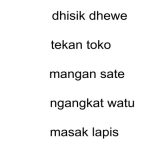 Soal Aksara Jawa Kelas 5