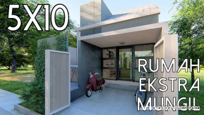 Desain Rumah Luas Tanah 5×10