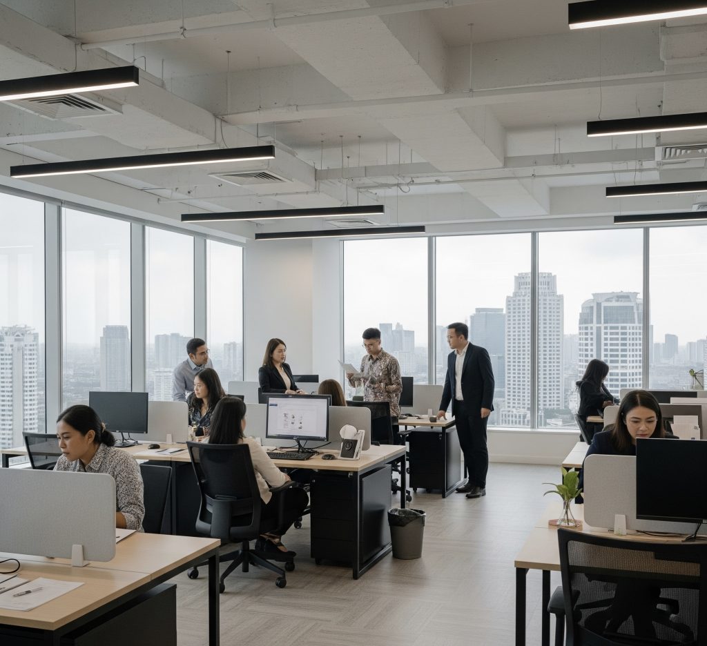 Mencari Kantor Ideal untuk Mobilitas Tinggi? Pilih Gedung Kantor Pasaraya Manggarai!